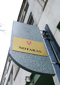 Notarų gretos pagausėjo ne visur Notarų gretos pagausėjo ne visur