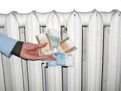 Šiluma atpigs tik simboliškai Šiluma atpigs tik simboliškai