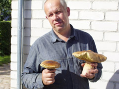 Grybų derliumi nesiskundžia Grybų derliumi nesiskundžia