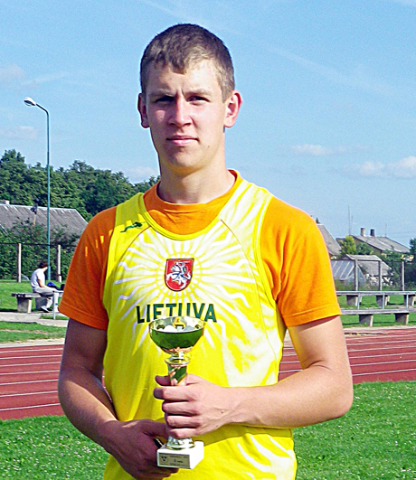 Medalį iškovojo Slovėnijoje Medalį iškovojo Slovėnijoje