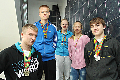 Namie – ir medaliai, ir rekordai Namie – ir medaliai, ir rekordai