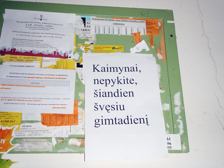 Su kaimynais (ne)reikia kariauti Su kaimynais (ne)reikia kariauti