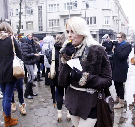 Apie AIDS priminė švilpimu Apie AIDS priminė švilpimu