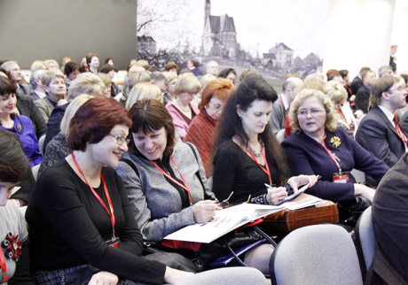 Į suvažiavimą rinkosi Lietuvos gydytojai Į suvažiavimą rinkosi Lietuvos gydytojai