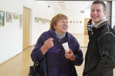 Centro lankytojai surengė paveikslų parodą Centro lankytojai surengė paveikslų parodą