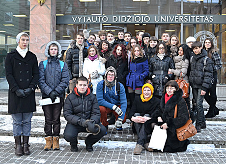 Vaižganto gimnazistai domėjosi studijomis Vaižganto gimnazistai domėjosi studijomis