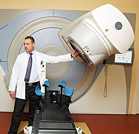 Spindulinei terapijai naudos naują prietaisą Spindulinei terapijai naudos naują prietaisą