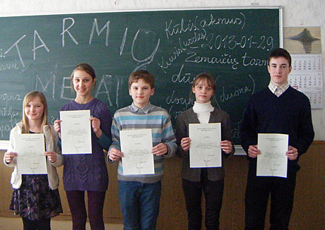 Progimnazijoje varžėsi jaunieji skaitovai Progimnazijoje varžėsi jaunieji skaitovai