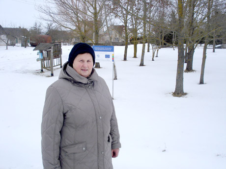 Gatvės rekonstrukcija papildė kaimo istoriją Gatvės rekonstrukcija papildė kaimo istoriją