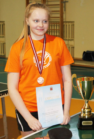 Joniškietė Rygoje pelnė bronzą Joniškietė Rygoje pelnė bronzą