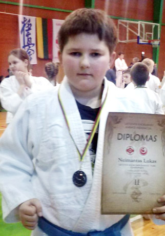Laimėjo sidabro medalį Laimėjo sidabro medalį