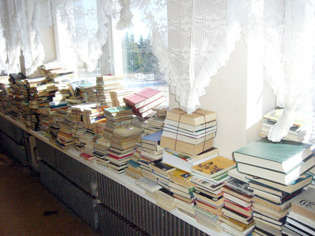 Biblioteka be vandens, šildymo ir elektros Biblioteka be vandens, šildymo ir elektros