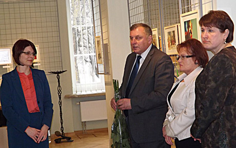 Sveikinimai teisėjai – parodų salone Sveikinimai teisėjai – parodų salone