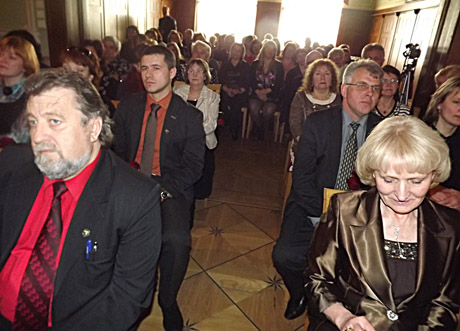 Pasveikinti kultūros darbuotojai Pasveikinti kultūros darbuotojai