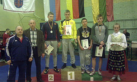 Imtynininkas pelnė aukso medalį Imtynininkas pelnė aukso medalį