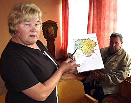 Salėje skambėjo įvairios tarmės Salėje skambėjo įvairios tarmės