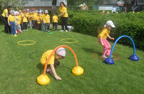 Sporto šventė darželyje Sporto šventė darželyje