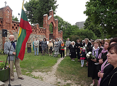 Paminėjo tremties metus Paminėjo tremties metus