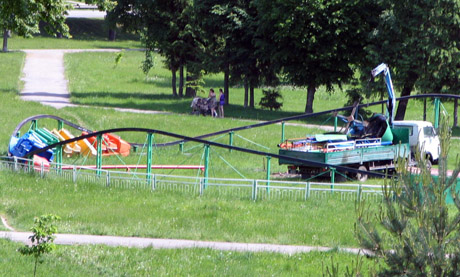 Atrakcionus pakeis sutvarkytas poilsio parkas Atrakcionus pakeis sutvarkytas poilsio parkas