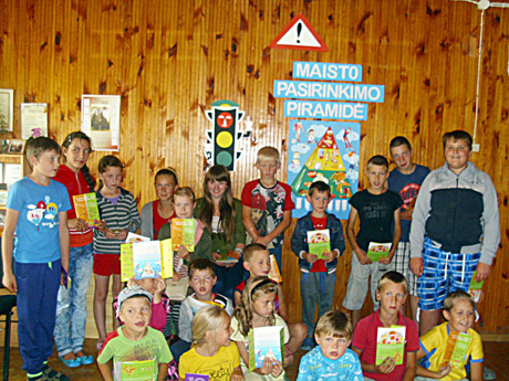 Minupiškiai mokėsi gyventi sveikai Minupiškiai mokėsi gyventi sveikai