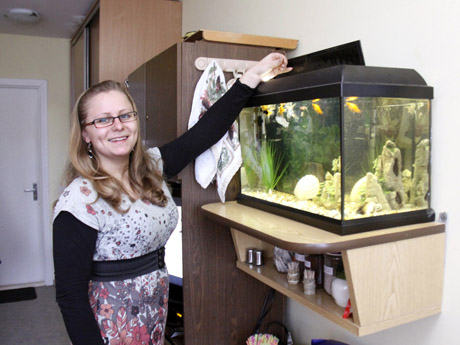 Studentų gyvenimas telpa viename kambaryje Studentų gyvenimas telpa viename kambaryje