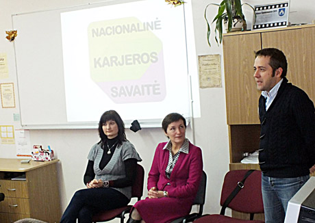Nacionalinė karjeros savaitė „Aukuro“ mokykloje Nacionalinė karjeros savaitė „Aukuro“ mokykloje