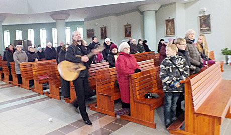Koncertavo bažnyčioje Koncertavo bažnyčioje