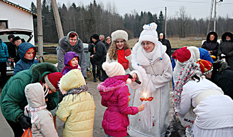 Bendruomenė tęsia švenčių tradicijas Bendruomenė tęsia švenčių tradicijas
