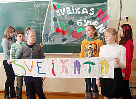 Viktorinoje pasitikrino žinias Viktorinoje pasitikrino žinias