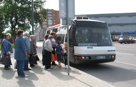 Važiavimas autobusais nepabrango Važiavimas autobusais nepabrango