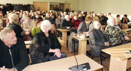 Trečiojo amžiaus universitetas sulaukė antplūdžio Trečiojo amžiaus universitetas sulaukė antplūdžio