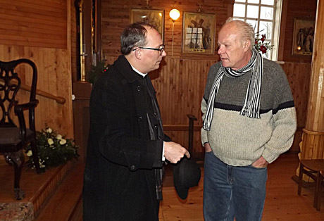 Kleboną aplankė padėti linkę svečiai Kleboną aplankė padėti linkę svečiai