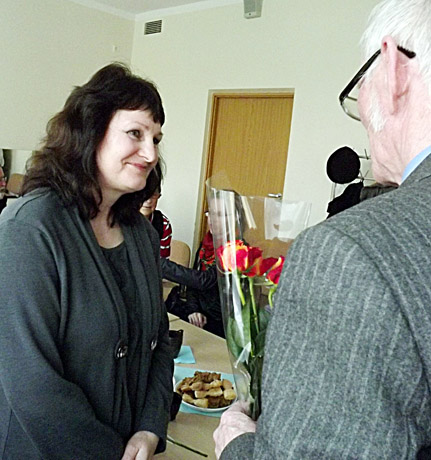 Pasikeitė literatų vadovė Pasikeitė literatų vadovė