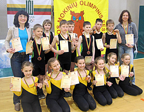 Gimnastai laimėjo bronzą Gimnastai laimėjo bronzą