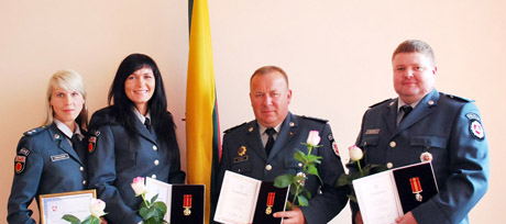 Apdovanoti policininkai Apdovanoti policininkai