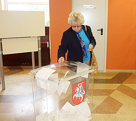 Aktyviausiai balsavo gražiškiečiai Aktyviausiai balsavo gražiškiečiai