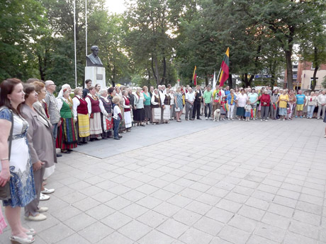 Skambėjo Tautinė giesmė Skambėjo Tautinė giesmė