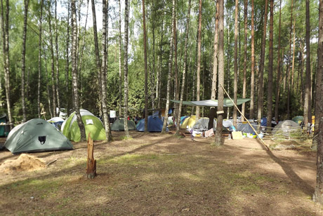 Skautus sukvietė atradimų stovykla Skautus sukvietė atradimų stovykla
