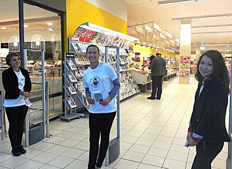 Socialinė akcija: aukojo šeimoms Socialinė akcija: aukojo šeimoms