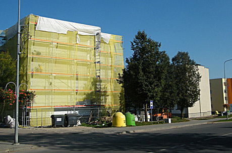 Daugiabučių renovacija įsibėgėja Daugiabučių renovacija įsibėgėja