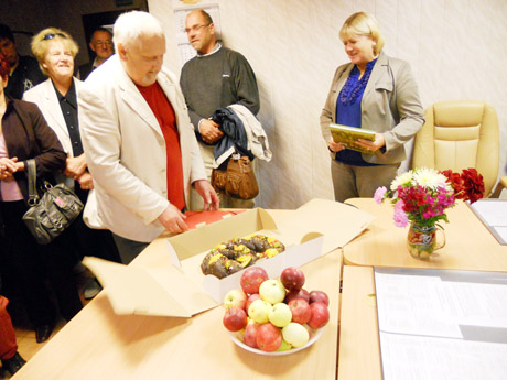 Lankėsi Bauskės neįgalieji Lankėsi Bauskės neįgalieji