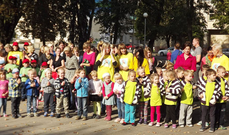 Miestiečių sveikata rūpinosi vaikai Miestiečių sveikata rūpinosi vaikai