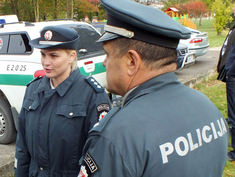 Policija pagerbė geriausius Policija pagerbė geriausius