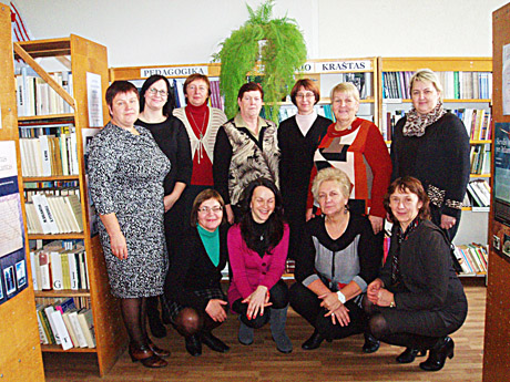 Bibliotekininkės aplankė koleges Juodupėje Bibliotekininkės aplankė koleges Juodupėje