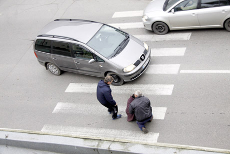Pavojingoje sankryžoje reikalingas šviesoforas Pavojingoje sankryžoje reikalingas šviesoforas