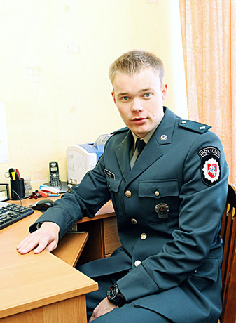 Centro policijos nuovada turi naują viršininką Centro policijos nuovada turi naują viršininką