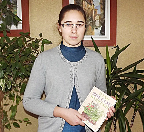 Gimnazistė išrinkta mėnesio kulinare Gimnazistė išrinkta mėnesio kulinare