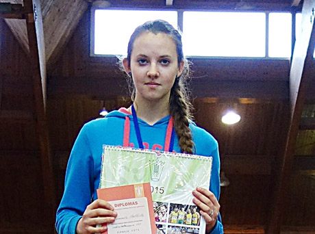 Laimėjo penkis medalius Laimėjo penkis medalius