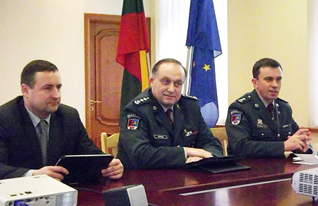 Policininkai pristatė praėjusiuosius metus Policininkai pristatė praėjusiuosius metus
