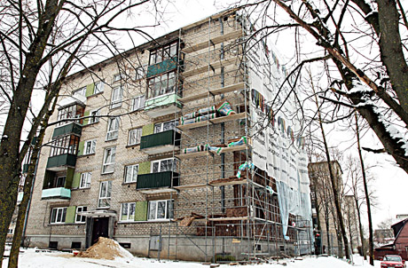 Pajudėjo renovacija pagal Savivaldybės programą Pajudėjo renovacija pagal Savivaldybės programą